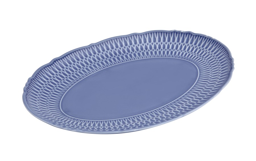 Półmisek owalny 34 cm Sofia Szafirowa
