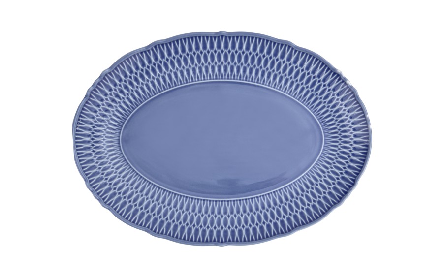 Półmisek owalny 34 cm Sofia Szafirowa