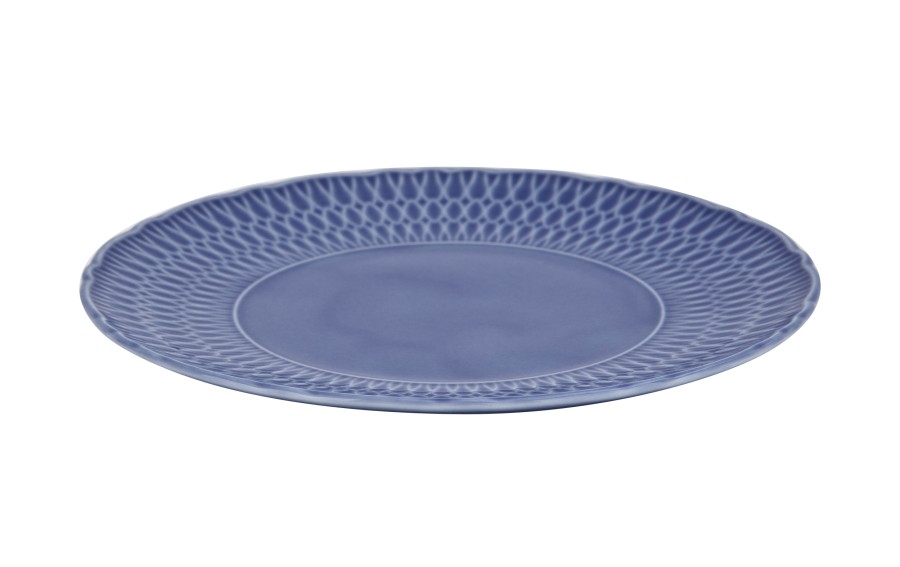 Talerz deserowy 21 cm Sofia Szafirowa
