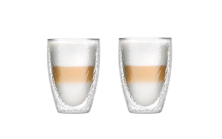 Komplet 2 szklanek termicznych 350 ml z podwójną ścianką Alessia