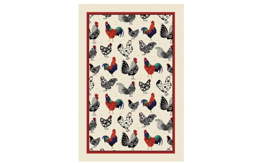 Ściereczka kuchenna 48x74 cm Rooster 022 ROO