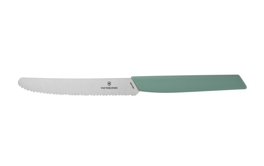 Nóż stołowy ząbkowany Victorinox szałwiowy