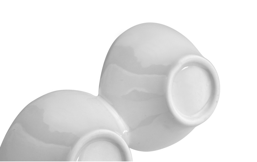 Potrójny dip miseczki White MPL