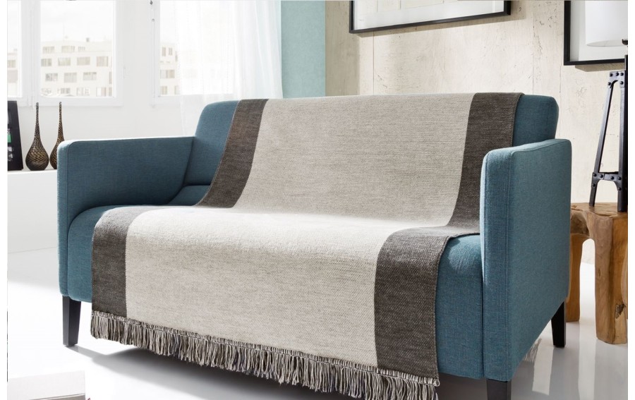 Pled koc 100x200 cm Cover Cotton Salt&Pepper