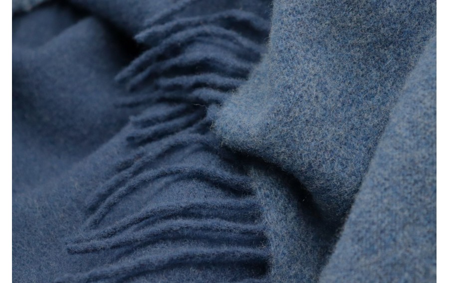 Pled koc 130x170 cm Mystic Times Jeans Marine