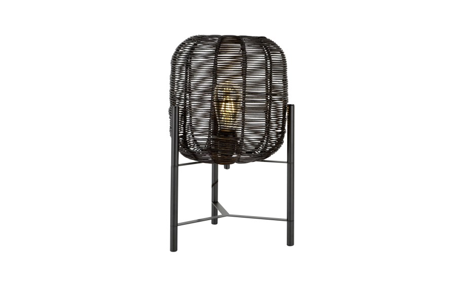 Lampa stołowa Black Rotan