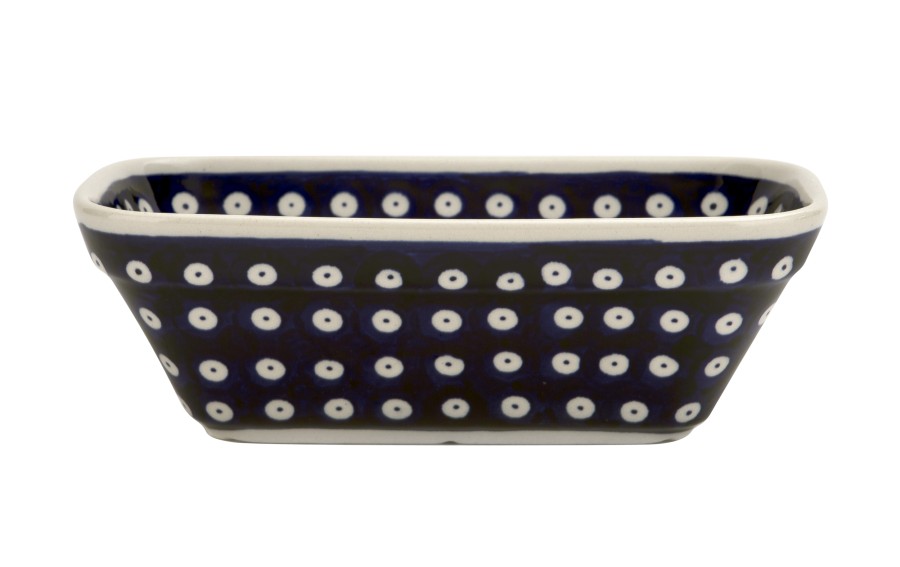 Półmisek pełny 21x13 cm Bolesławiec Dekor 42
