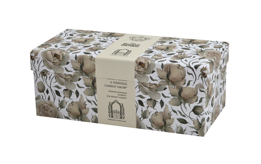 Zestaw 2 kubków 300 ml Retro English Roses White