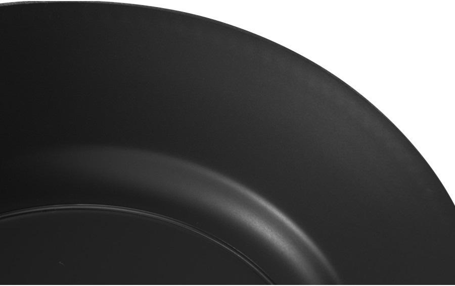 Talerz dekoracyjny plastikowy 33 cm czarny AP142414