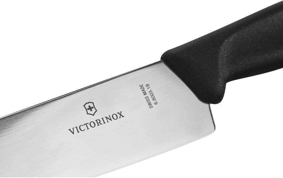 Nóż kuchenny 19 cm Fibrox czarny Swiss Classic