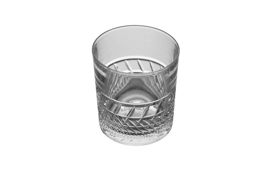 Szklanka Bohemia Whisky Prostokąty 9,5 cm.