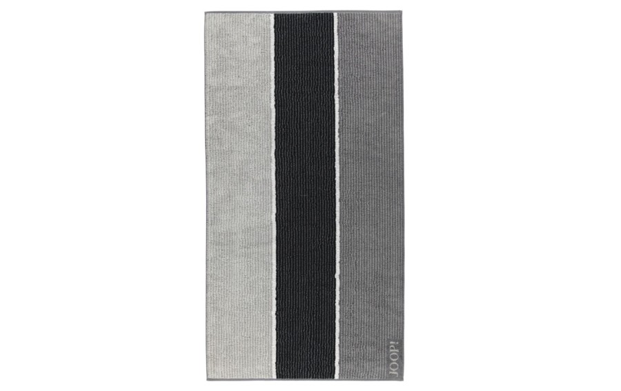 Ręcznik frotte 30x50 cm Signature Lines 1658-97 czarny