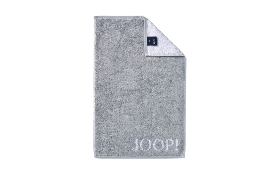 Ręcznik frotte 30x50 cm Doubleface 1600-76 Joop silber