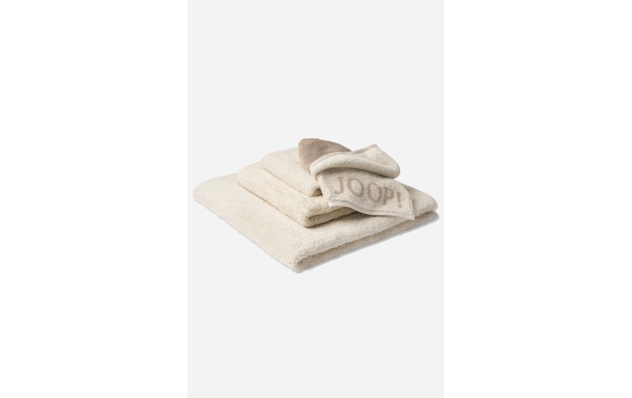 Ręcznik frotte 80x150 cm Doubleface 1600-36 Creme Joop