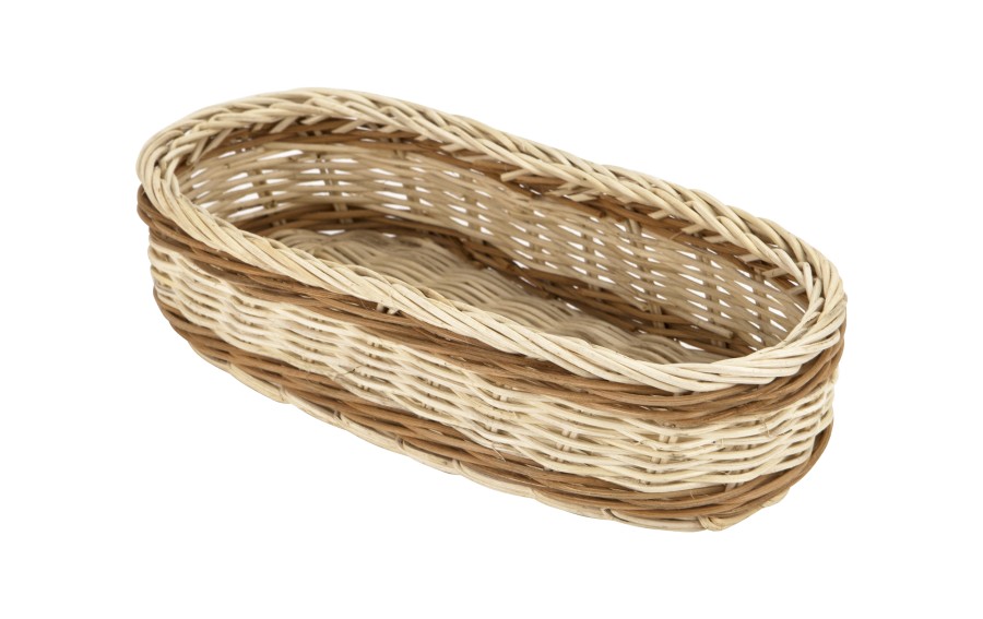 Koszyk rattanowy na sztućce i drobiazgi 27 cm Tin Tours DP 2095