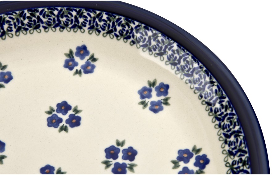 Talerz obiadowy 24,5 cm GU-1001 Bolesławiec dek. 224A