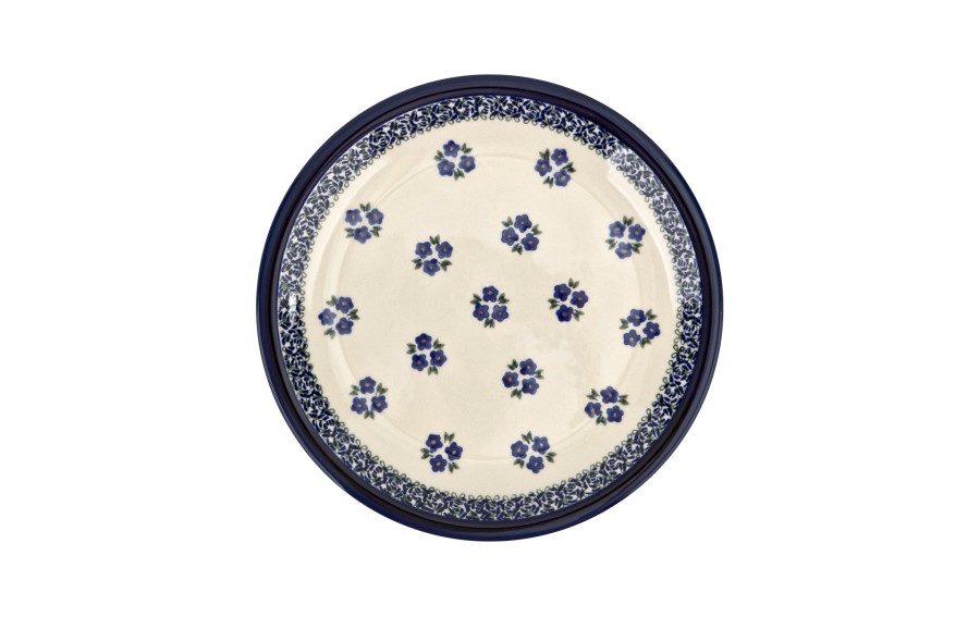 Talerz obiadowy 24,5 cm GU-1001 Bolesławiec dek. 224A