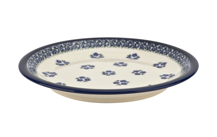 Talerz obiadowy 24,5 cm GU-1001 Bolesławiec dek. 224A