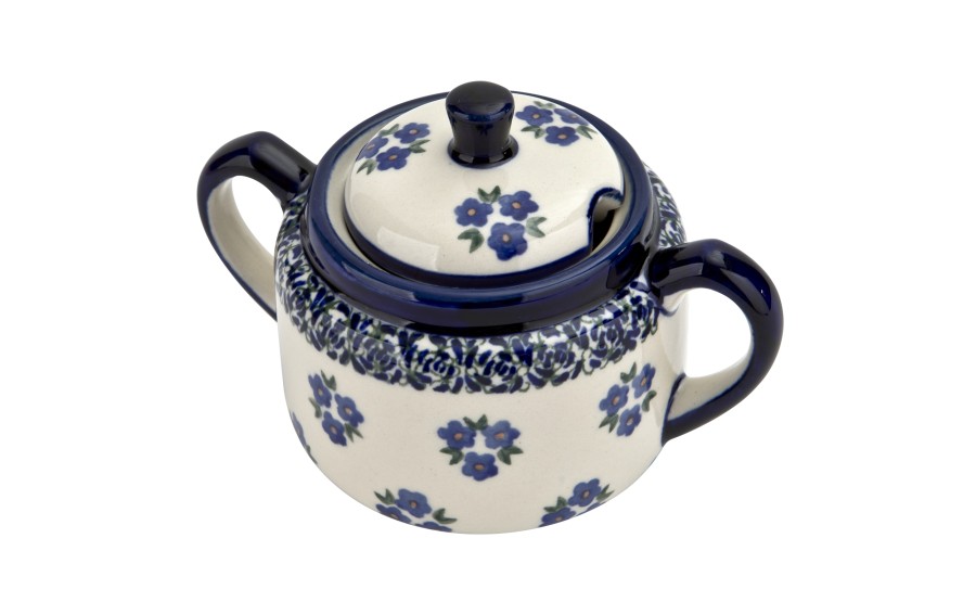 Cukiernica 350 ml z pokrywką GU-885 Bolesławiec dek. 224A