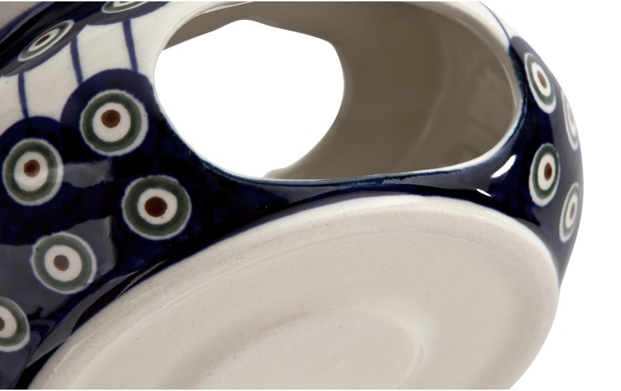 Podgrzewacz ceramiczny GU-1067 Bolesławiec Kropki 8