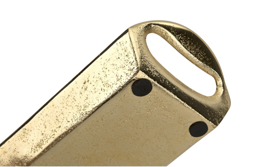 Taca dekoracyjna 32,5x12x5 cm złota EW2589