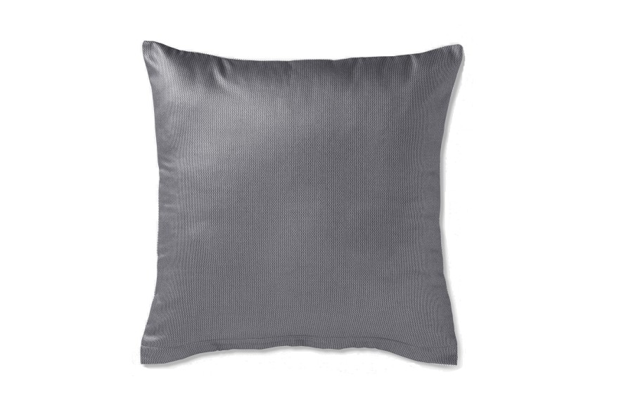 Poszewka satynowa 40x40 cm Micro Pattern 4040-9 srebrna