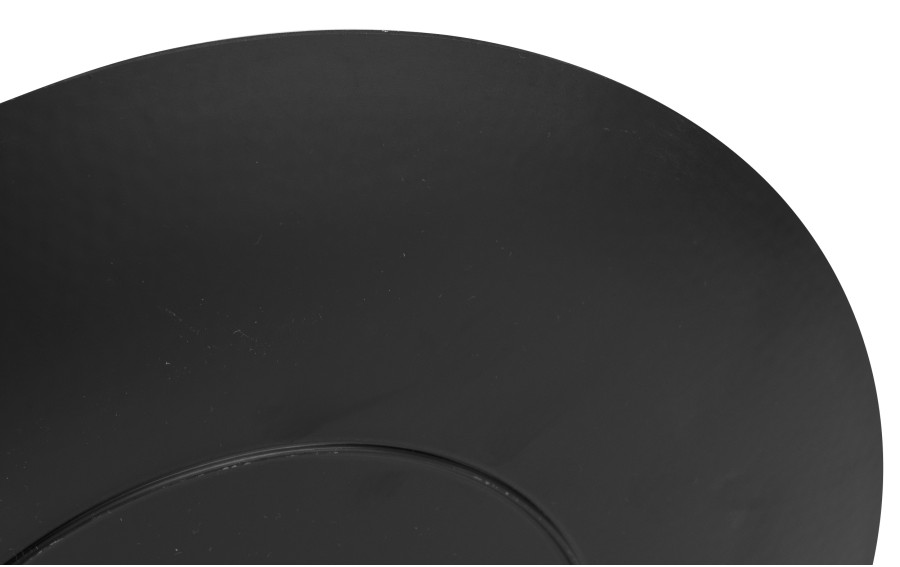 Talerz dekoracyjny plastikowy 33 cm złoty 147295