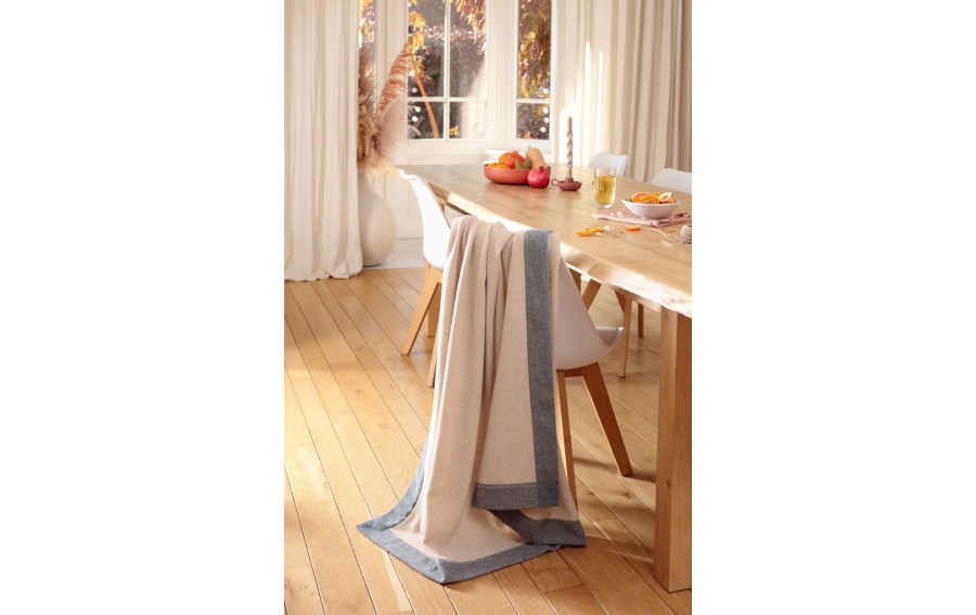 Koc wełniany 150x210 cm Prado Sand 787200