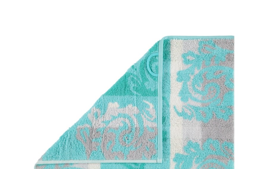 Ręcznik bawełniany 80x150 cm Cashmere Jacquard Mięta