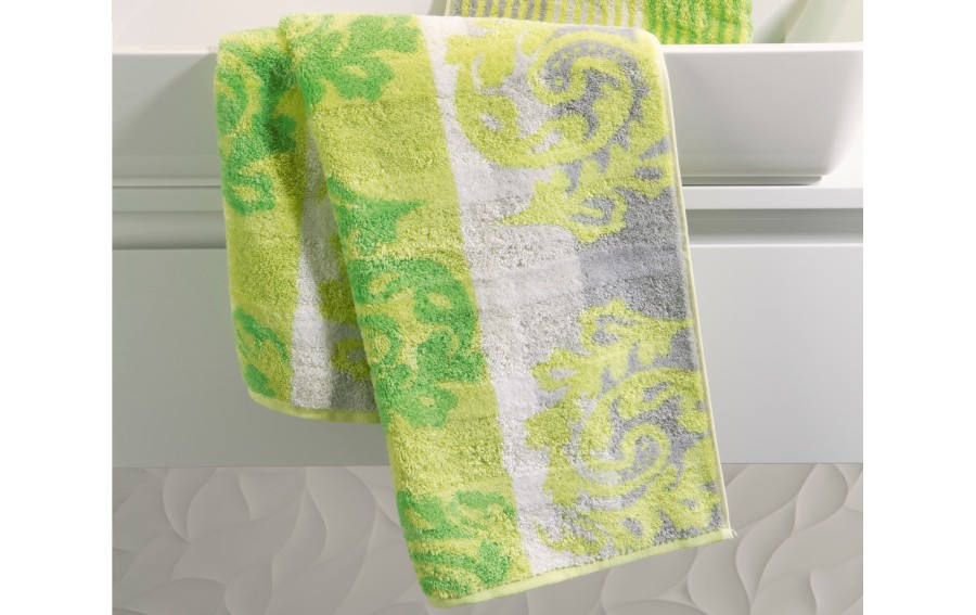 Ręcznik bawełniany 80x150 cm Cashmere Jacquard Kiwi