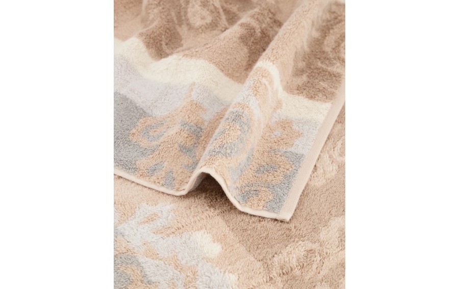 Ręcznik bawełniany 80x150 cm Cashmere Jacquard Piasek