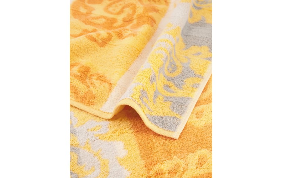 Ręcznik bawełniany 50x100 cm Cashmere Jacquard Pomarańcz