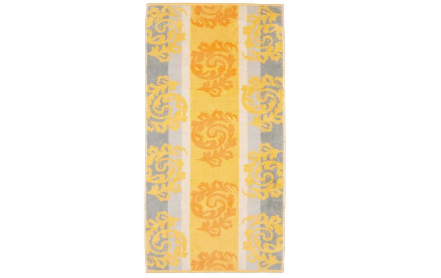 Ręcznik bawełniany 50x100 cm Cashmere Jacquard Pomarańcz