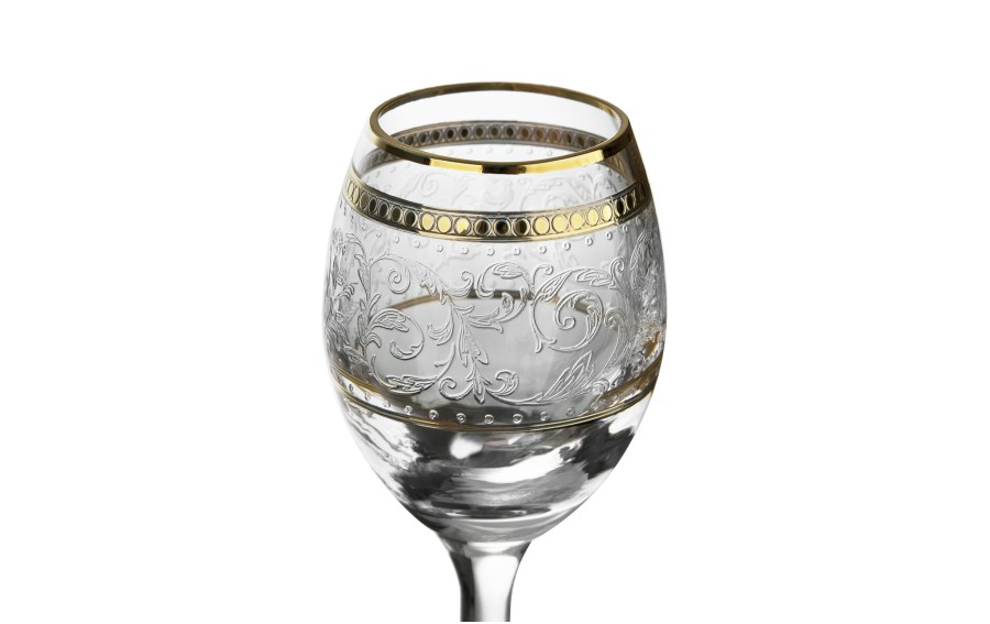 Zestaw 6 kieliszków do likieru 50 ml Dolce Vita Gold