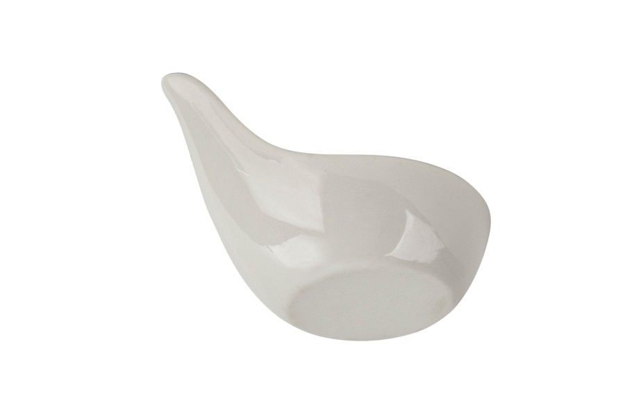 Porcelanowa miseczka do dipów z rączką