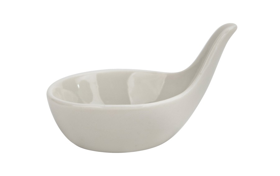 Porcelanowa miseczka do dipów z rączką