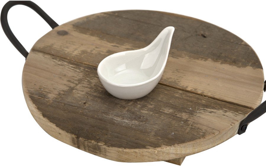 Porcelanowa miseczka do dipów z rączką