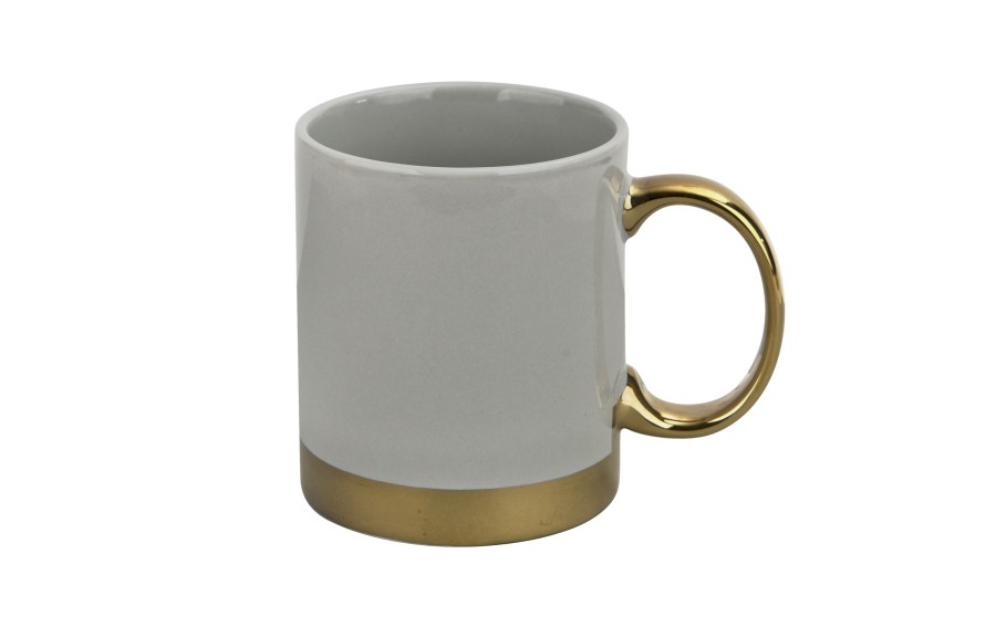 Kubek porcelanowy 330 ml Dalia Szary