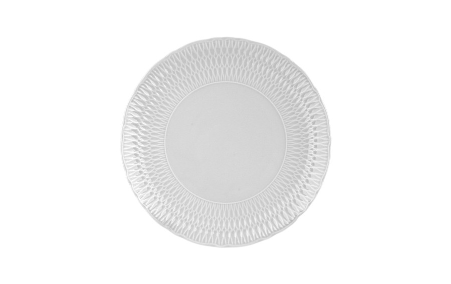 Talerz płytki 26 cm Sofia Biała
