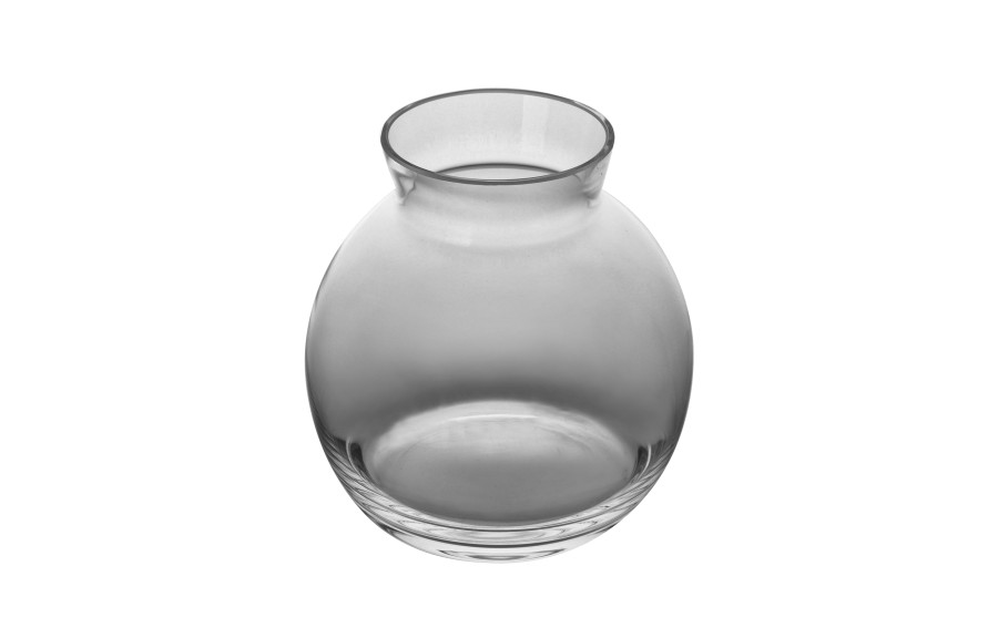 Wazon szklany 16,5 cm beczułka Sigma Glass