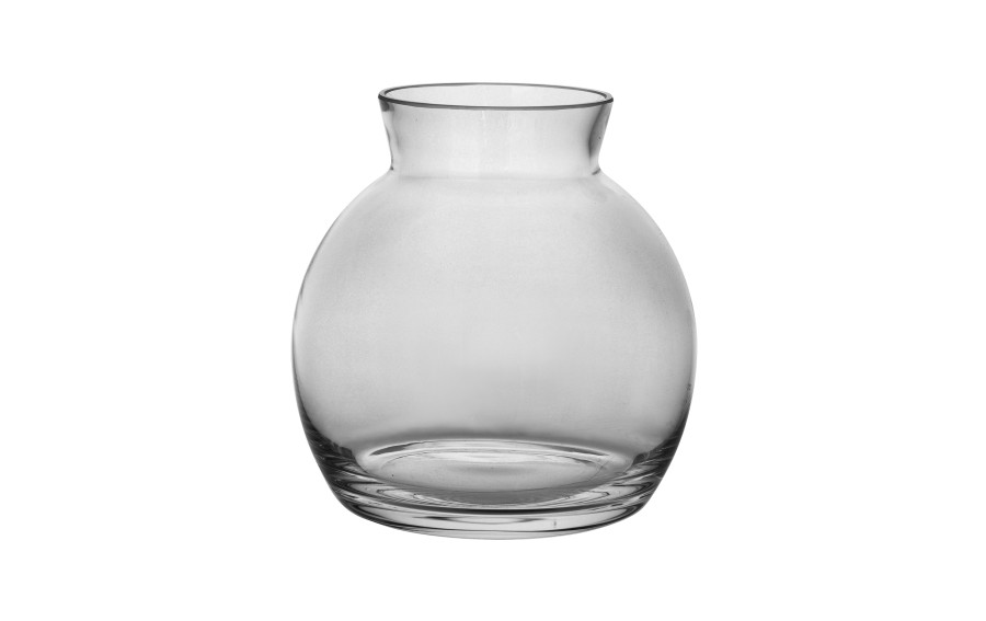 Wazon szklany 16,5 cm beczułka Sigma Glass