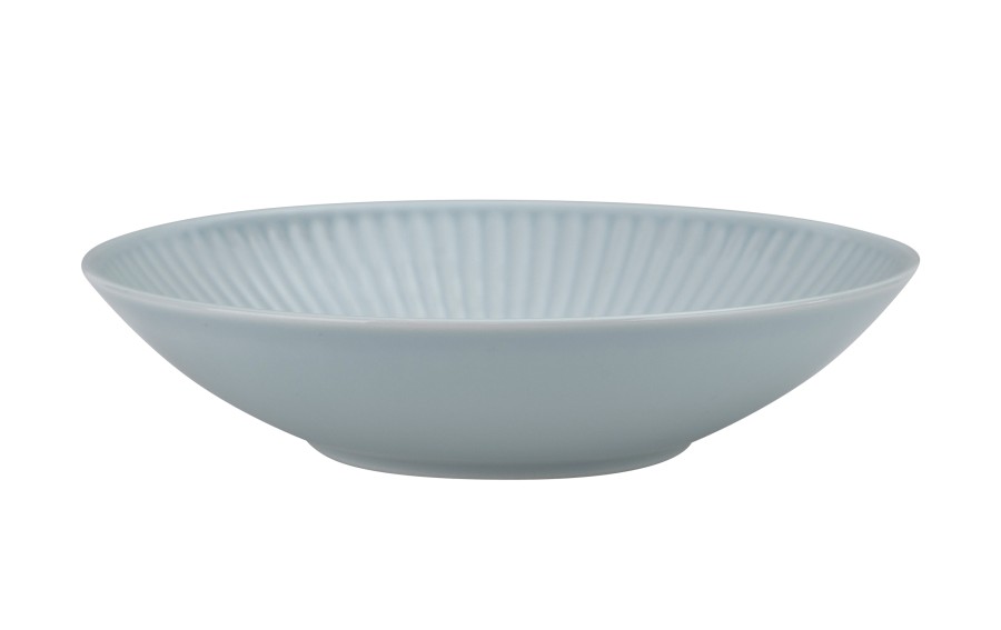 Talerz głęboki 21,5 cm Dalia Niebieska