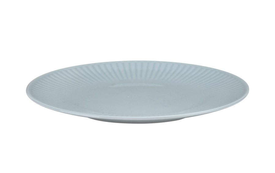 Talerz płytki obiadowy 26 cm Dalia Niebieska