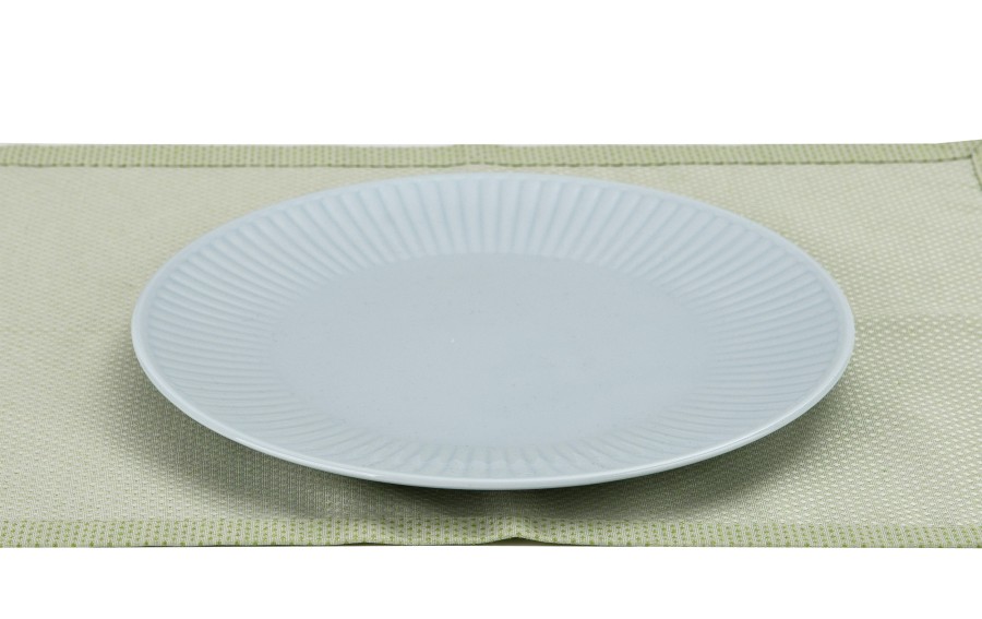 Talerz płytki obiadowy 26 cm Dalia Niebieska