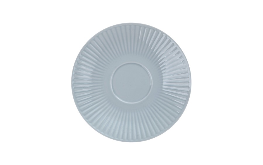 Filiżanka porcelanowa 320 ml + spodek Dalia Niebieska