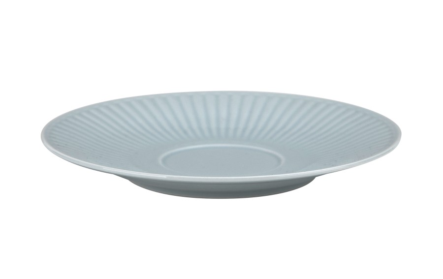 Filiżanka porcelanowa 320 ml + spodek Dalia Niebieska