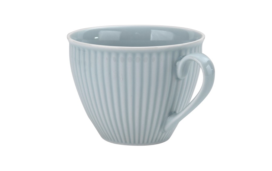Filiżanka porcelanowa 320 ml + spodek Dalia Niebieska