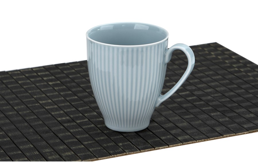 Kubek porcelanowy 420 ml Dalia Niebieska