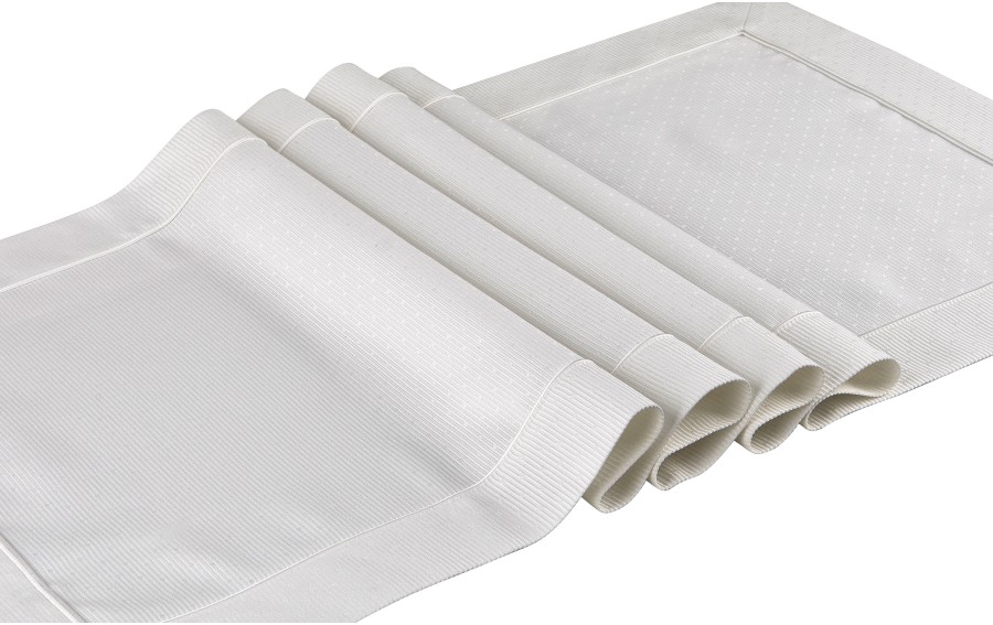 Bieżnik na stół 50x150 cm Campania 099 Biały