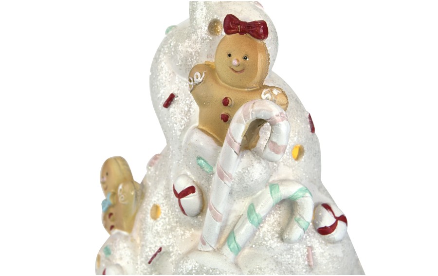 Figurka świąteczna LED Kolorowy Domek